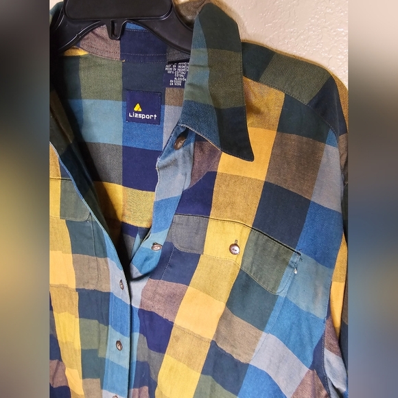 Vtg LIZSPORT Outerwear Shirt Jacket Skateboard‎ Hiking Outdoor Sz M - Picture 7 of 8